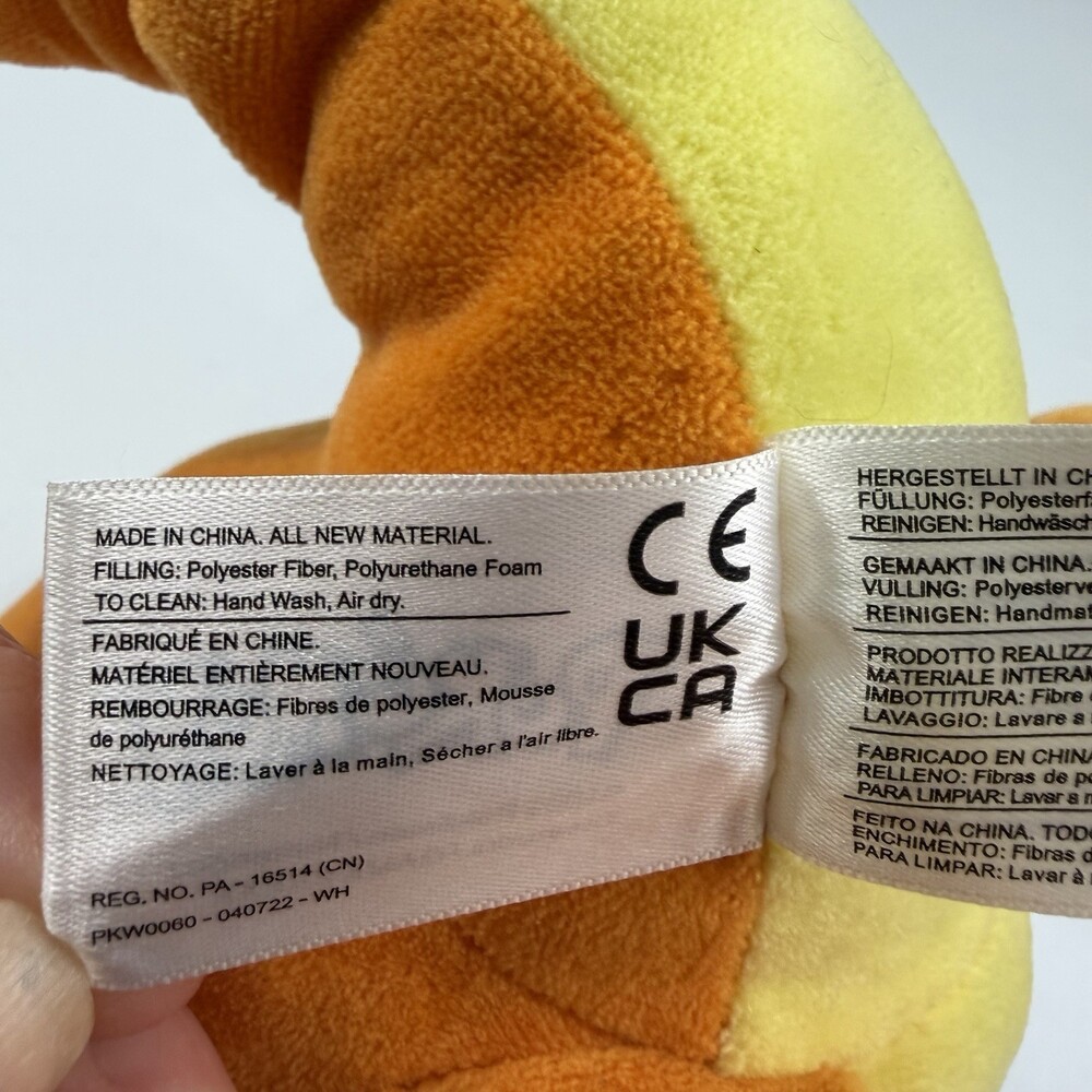 Pokemon CHARMANDER 2022 Nintendo Game Freak 10" Plush EUC - Picture 8 of 9